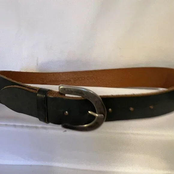 Fabio Corti-Women's Small Distressed Green Genuine Leather Made in Italy Belt - Picture 10 of 16